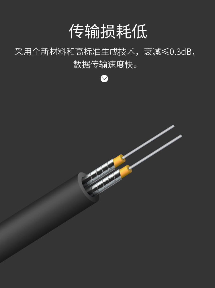 訊浦 電信級基站拉練野戰(zhàn)光纜單模2芯LC-SC-FC接頭可選 GYFJH 2B1.3 室外抗拉耐磨低煙無鹵 1米~50米_http://m.oann34.cn_所有產(chǎn)品_第5張