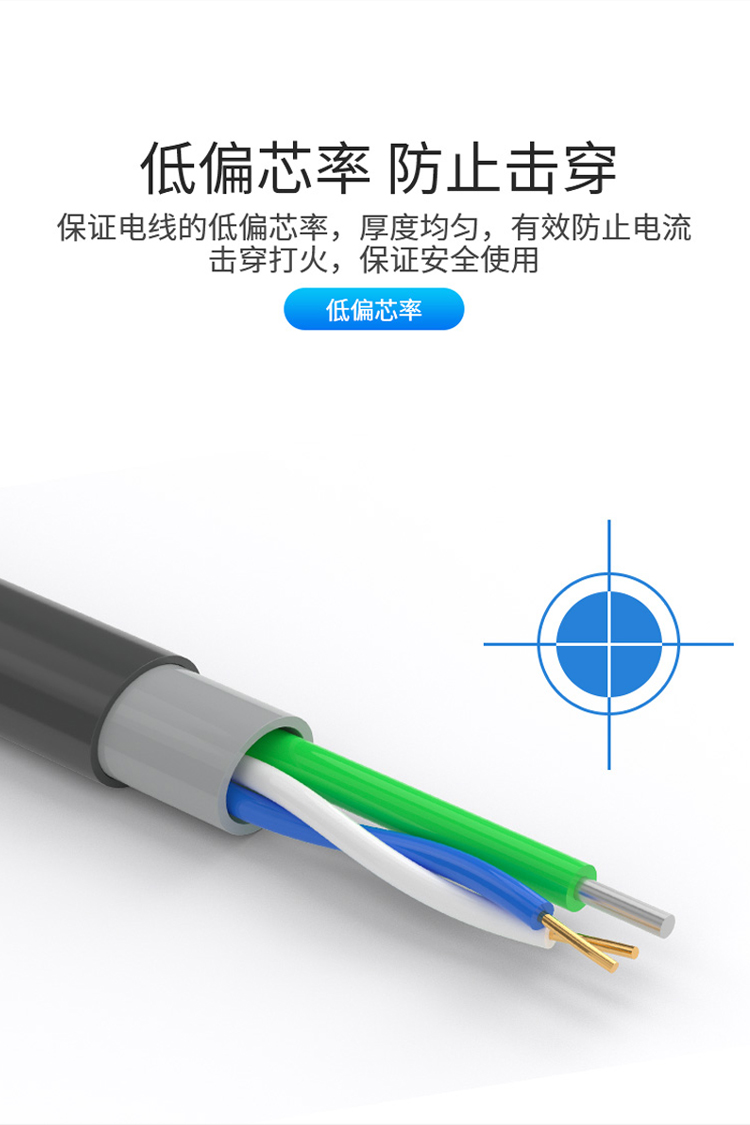訊浦 室外電話線 二芯單股純銅 黑色外被 100米_http://m.oann34.cn_所有產(chǎn)品_第5張