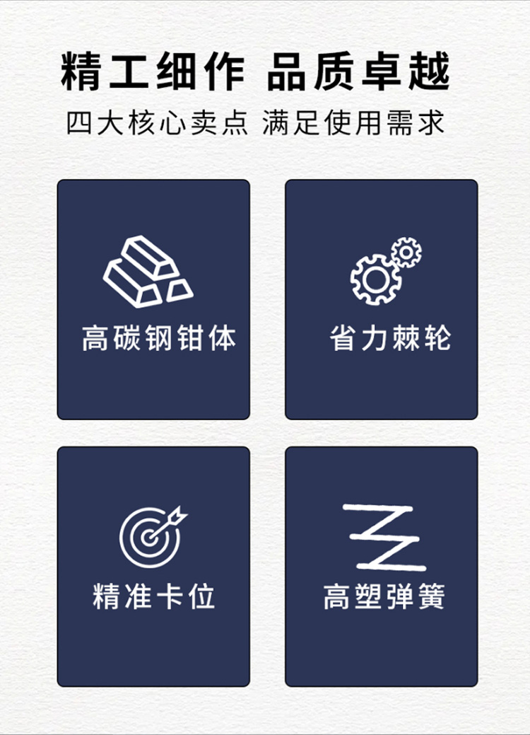 訊浦 兩兆頭2M頭壓線鉗子 同軸電纜接頭壓線鉗 1把裝_http://m.oann34.cn_所有產(chǎn)品_第2張