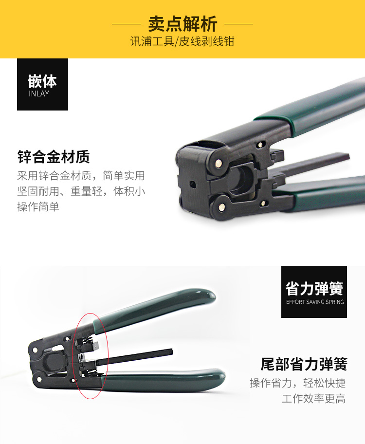 訊浦 皮線光纜剝線鉗 開剝器 光纜開剝工具 XT-G12_http://m.oann34.cn_所有產(chǎn)品_第3張