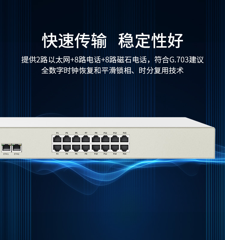 訊浦 PCM電話光端機 綜合業(yè)務(wù)2路低速以太網(wǎng)+8路電話+8路磁石電話 XN-2F8L8C_http://m.oann34.cn_所有產(chǎn)品_第3張